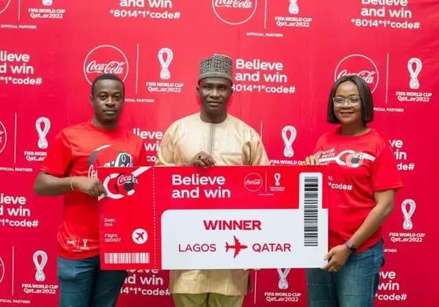 an image of Coca Cola Believe & Win Promo