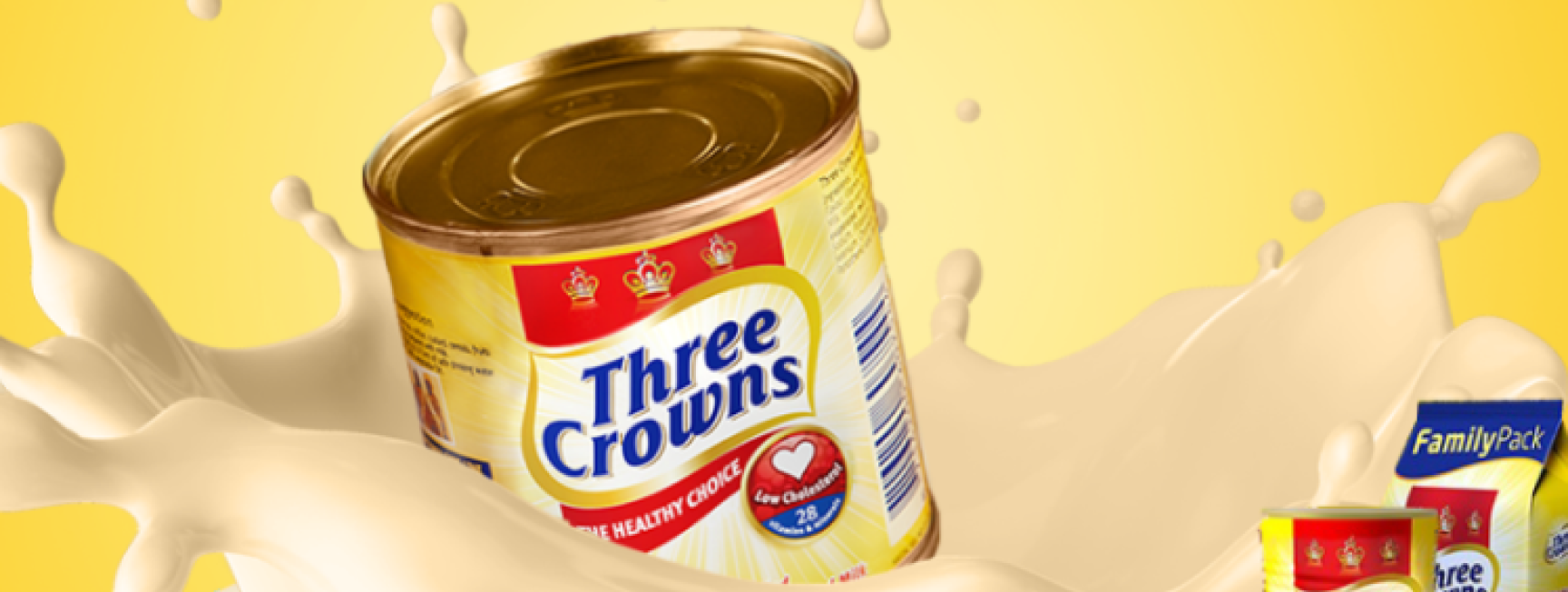 an image of Three Crowns Milk #HonourablePromoToGba’yi